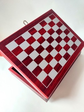 ШАХМАТЫ, дерево, Стаканы, ПЕРСОВКА, Подарочный набор