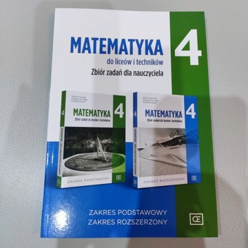 Matematyka KLASA 4 PAZDRO zbiór zadań NAUCZYCIELA OE