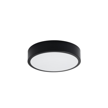 Plafon ONYX 30 czarny LED 3000K klasyczna lampa sufitowa do salonu sypialni