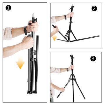 MITOYA СВЕТОДИОДНАЯ КОСМЕТИЧЕСКАЯ ЛАМПА 2в1 40ВТ С ГИБКИМИ РУЧКАМИ И ШТАТИВОМ