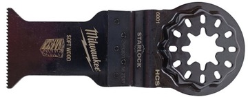 Milwaukee brzeszczot do drewna Starlock 35 x 42 mm HCS