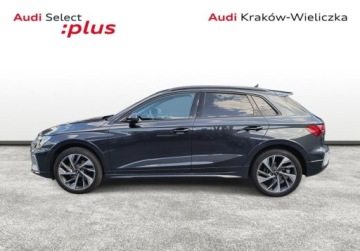 Audi A3 8Y Sportback Facelifting 1.5 35 TFSI 150KM 2025 Audi A3 Allstreet Gwarancja 2030 Salon PL Felgi 18 Sportowe fotele LED Sid, zdjęcie 11