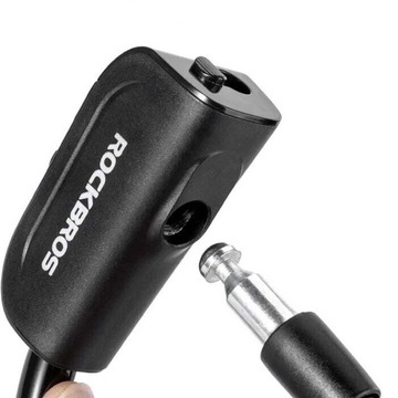 ВЕЛОСИПЕДНЫЙ ЗАМОК ROCKBROS BIKE SECURITY С КЛЮЧОМ 1,1М
