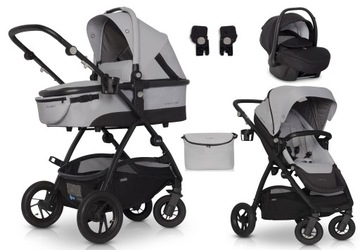 WÓZEK OPTIMO AIR EASY GO KITE 3w1 TORBA PEARL