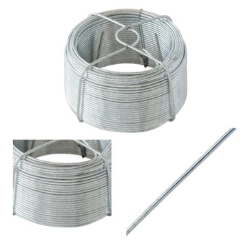 Drut stalowy 1,5mm 30m galwanizowany