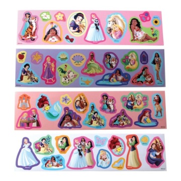 Disney Princesses Life Альбом з наклейками, 50 шт. наклейок