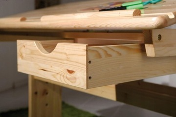 ЮЛИЯ ПАЙН детский письменный стол, регулируемая столешница