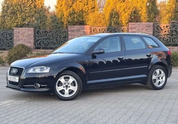 Audi A3 8P Hatchback 3d 1.4 TFSI 125KM 2010 Audi A3 Sportback 1.4B 125Ps Ledy Bixenon Klimatyzacja BEZWYPADKOWA 1 Wlas, zdjęcie 11