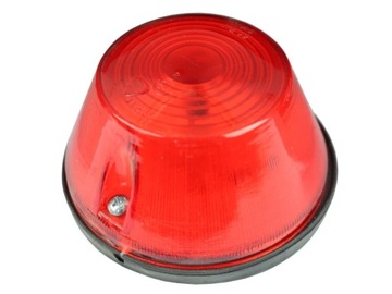 LAMPA OBRYSOWA NISKA CZERWONA E92LC