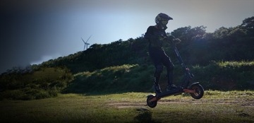 Складной электромобиль для взрослых Кукирин 20Ач 1200Вт 55км/ч PL + Шлем