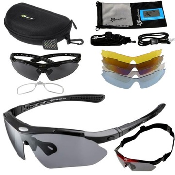 Okulary Polaryzacyjne Sportowe na Rower do Biegania ROCKBROS