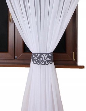 Spinka ażurowa na rzep do spięcia w kokon. 50x11cm