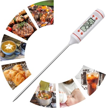 Электронный кухонный термометр с ЖК-дисплеем -50°C +300°C
