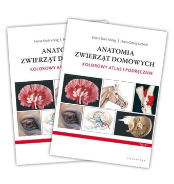 ANATOMIA ZWIERZĄT DOMOWYCH TOM 1-2 ATLAS WYD.4