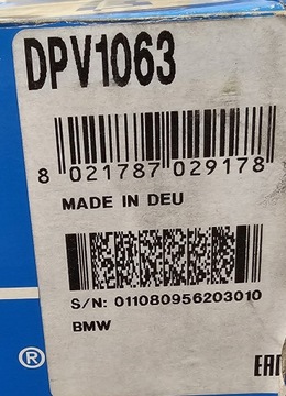 НОВЫЙ ШКИВ ВАЛА BMW - DPV1063K