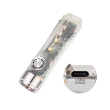 Фонарик RovyVon Aurora A5 G4 GITD Белый/УФ/Белый
