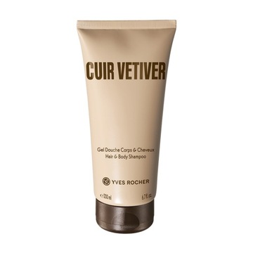 YVES ROCHER Szampon-żel pod prysznic Cuir Vétiver
