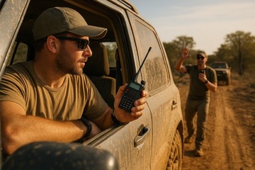 KRÓTKOFALÓWKA UV-5R BAOFENG WALKIE TALKIE RADIOTELEFON