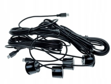 ЗАДНИЕ ДАТЧИКИ ПАРКОВКИ ЗАДНИЕ PDC КОМПЛЕКТ УНИВЕРСАЛЬНЫЙ 22 ММ ЧЕРНЫЙ КАЧЕСТВО