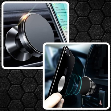 Автомобильный держатель 360° для телефона, вентиляционное отверстие с магнитным магнитом