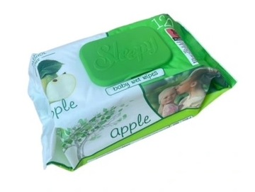 Chusteczki nawilżane Sleepy Jabłko 1 x 120 szt.
