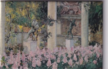 MAGNES Jardín de la Casa Sorolla – obraz malarza Joaquína Sorolli 8600