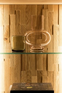 ВИТРИНА VIGO ТИП 11 ДЕКОР ДУБА НАТУРАЛЬНОГО