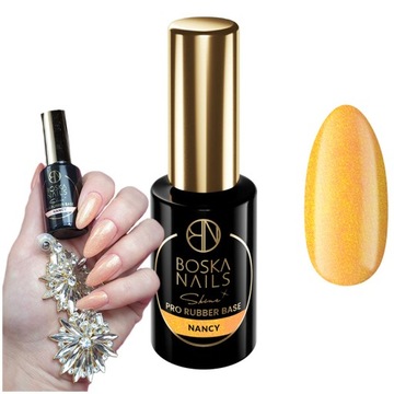 Boska Nails Pro Rubber Baza 10ml Nancy Drobinki
