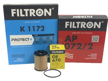 ZESTAW FILTRÓW FILTRON OPEL CORSA D 1.3 CDTI
