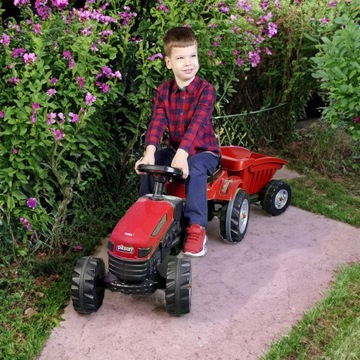 ОГРОМНЫЙ ТРАКТОР, ПЕДАЛЬНЫЙ ТРАКТОР, ПРИЦЕП ДЛЯ РЕБЕНКА, ПОЕЗДКА НА ВЕЛОСИПЕДЕ