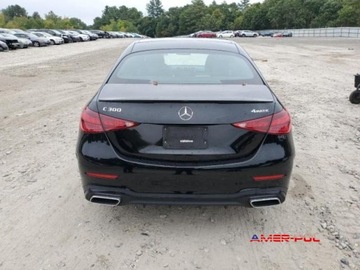 Mercedes Klasa C W206 2022 Mercedes-Benz Klasa C 2022r., C300 4MATIC, 2.0L 2.0 Benzyna 255KM, zdjęcie 4