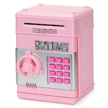 СЕЙФ-КОПИЛКА АТМ С КОДОМ ДОСТУПА БАНКНОТЫ СВЕТОВЫЕ/ЗВУКОВЫЕ ЭФФЕКТЫ