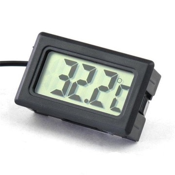 Цифровой ЖК-термометр, холодильник с морозильной камерой