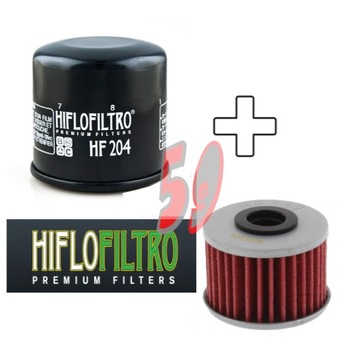 2x FILTR OLEJU + DCT HONDA X-ADV 750 2017 - 2021