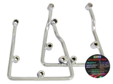 SAFE LOCK Хромированные багажники для HONDA VF 250 750 MAGNA / 12,5 см