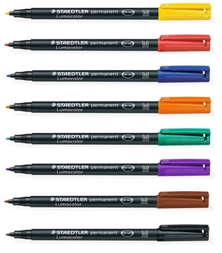 Foliopis Lumocolor M 1 мм водонепроницаемый ЧЕРНЫЙ OHP