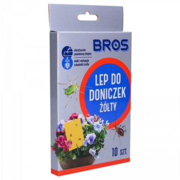 Наклейки на цветочные горшки 10 шт BROS