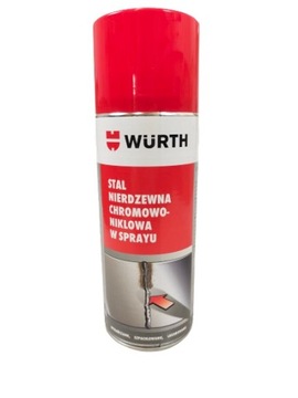 WURTH FARBA STAL NIERDZEWNA KWASOODPORNA CHROMO-NIKLOWA SPRAY