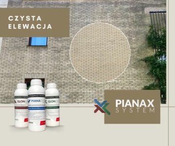 Очистка фасадов GLONKILL PIANATECH GLONPRO мох, плесень, PIANAX