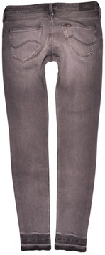 LEE spodnie SKINNY grey jeans SCARLETT _ W29 L31