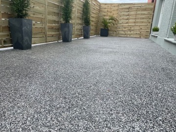 Смола для балкона-террасы 10м2 Granito R7024 микс 2