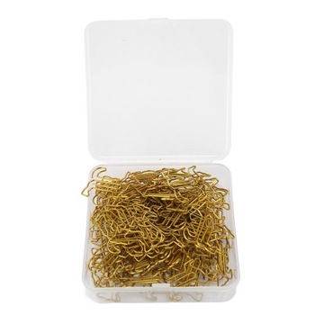 ОФИСНЫЕ ЗАЖИМЫ НАБОР ИЗ 100 ЗОЛОТЫХ