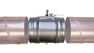 Ручной дроссель fi 100 для оцинкованных труб Spiro