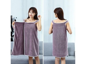 RĘCZNIK KĄPIELOWY TUNIKA NA BASEN NA SAUNĘ SZLAFROK DO SPA PAREO NA PLAŻĘ