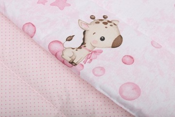 ROŻEK NIEMOWLĘCY BECIK OTULACZ DWUSTRONNY BAWEŁNA BABYMAM