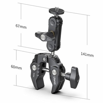 РУЧКА-ЗАЖИМ КРАБ + СОЕДИНЕНИЕ MAGIC ARM ULANZI