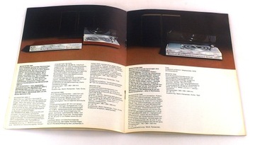 КАТАЛОГ BANG&OLUFSEN ПРОСПЕКТ 1973 ГОДА