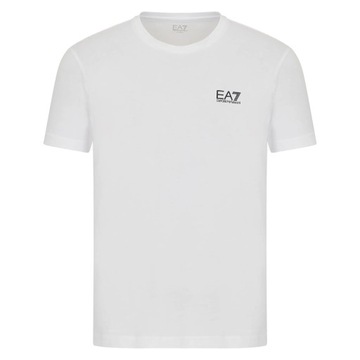 EA7 T-Shirt Core Identity Rozmiar S Biały - 8NPT51PJM9Z-1100