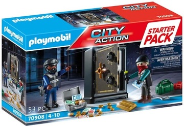 Playmobil Starter Pack Włamanie do sejfu 70908