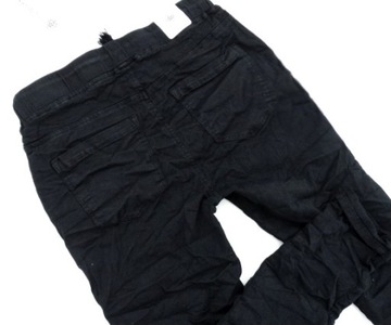 Włoskie jeans gnieciuchy BAGGY guziki itaimaska XL